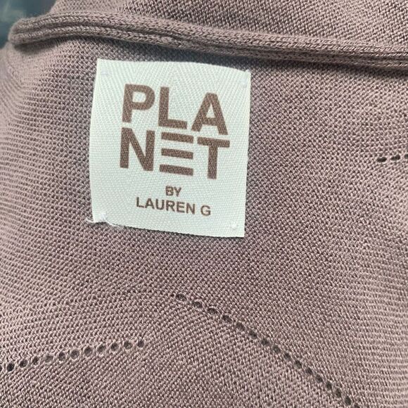 Planet By Lauren G Dolman Sleeve Lightweight Sweater One Size - Picture 5 of 7